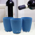 Custom BPA Free Silicone Wine Copos
